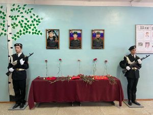 Астраханские патриоты Володарского района чтят память погибших воинов